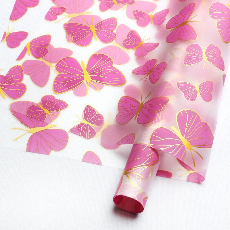 butterfly wrapping paper