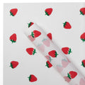 strawberry flower wrapping paper