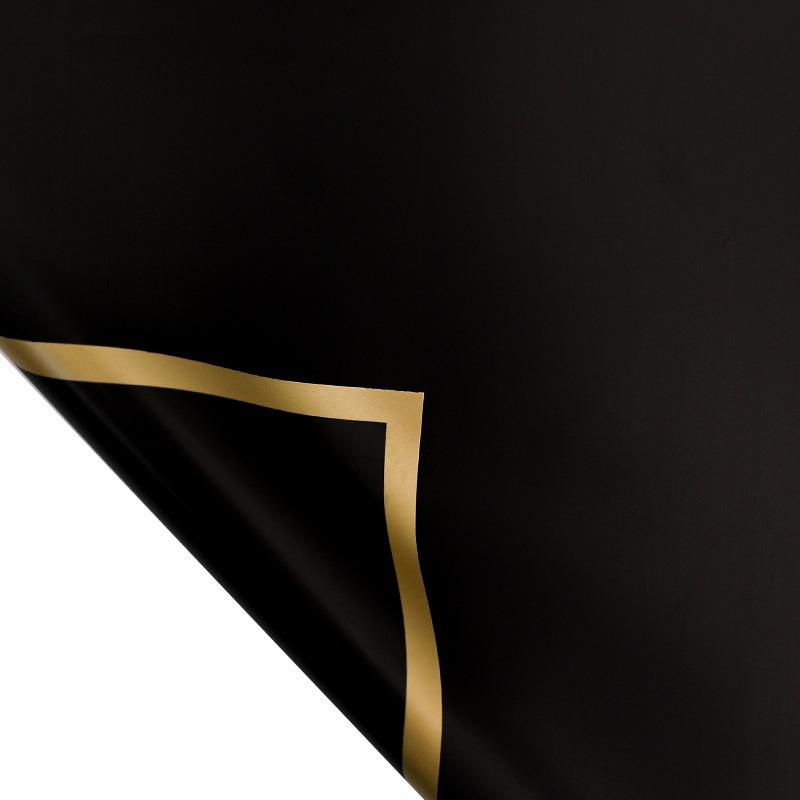 gold trimmed floral wrapping paper