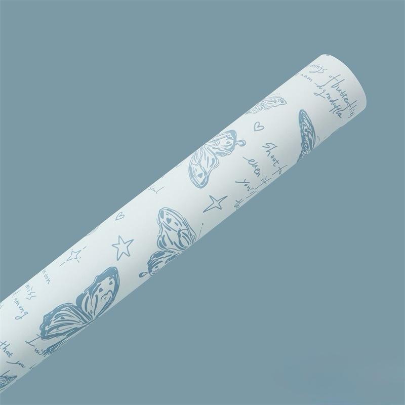 bouquet wrapping paper