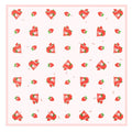 strawberry girl wapping paper