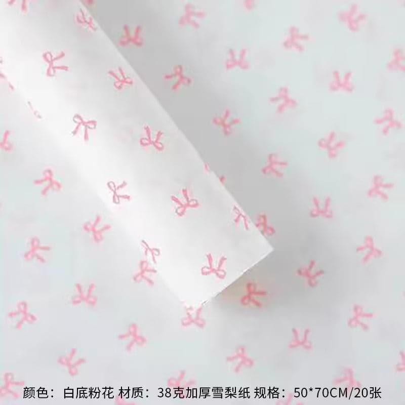 sydney bow tie bouquet paper