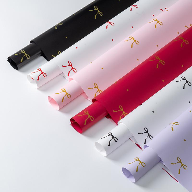 floral wrapping paper hearth knot desingn