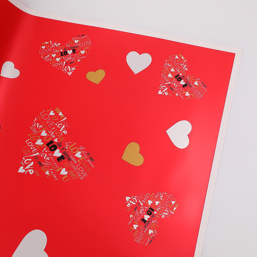 full of love wrapping paper