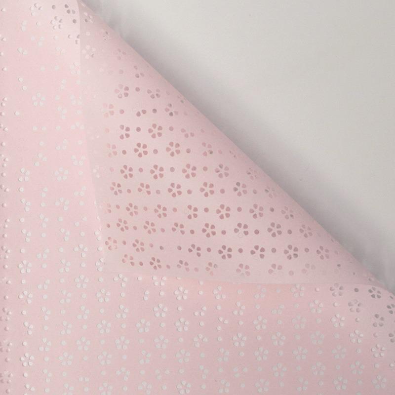 Elegant Floral Hollow Wrapping Paper for Bouquets