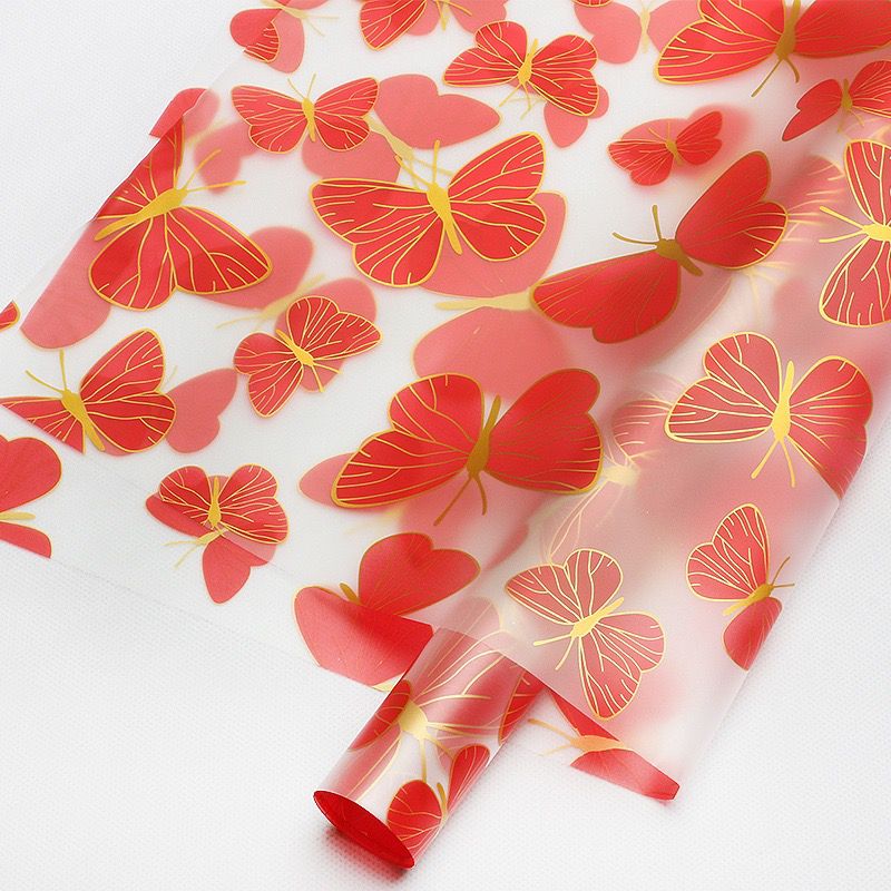 butterfly wrapping paper