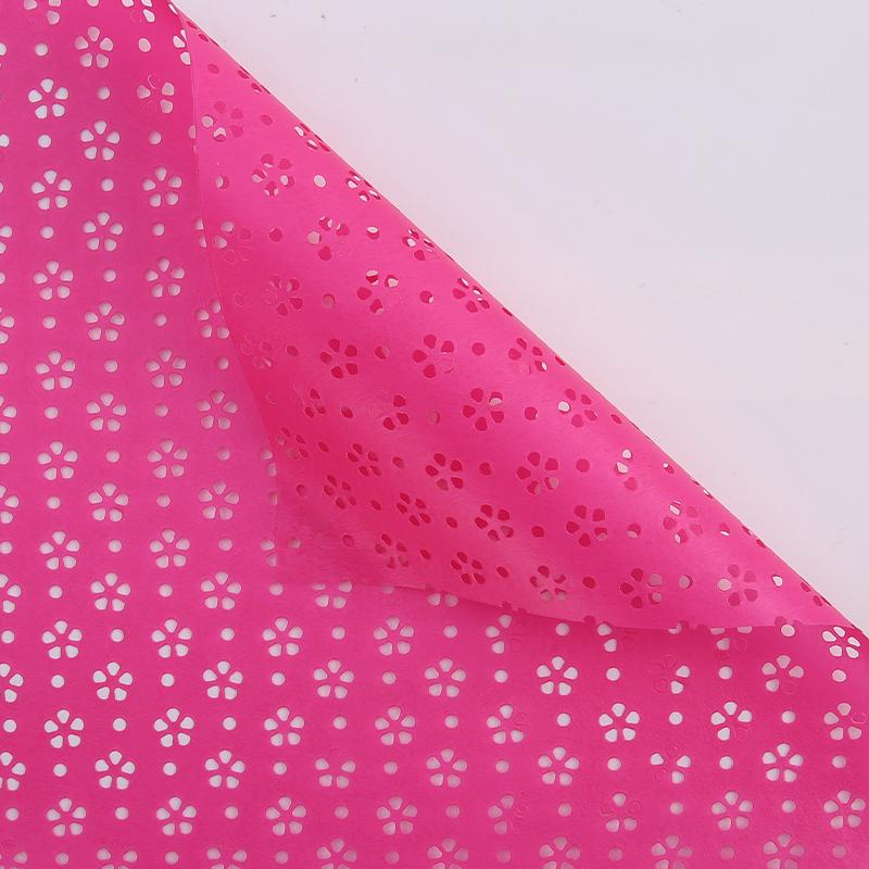 Elegant Floral Hollow Wrapping Paper for Bouquets