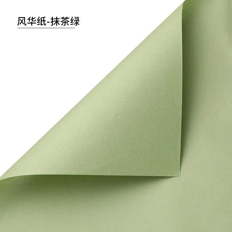 elegant monochrome rose bouquet paper for f;orist