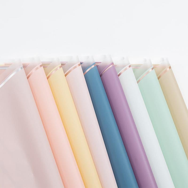 nice solid color wrapping paper