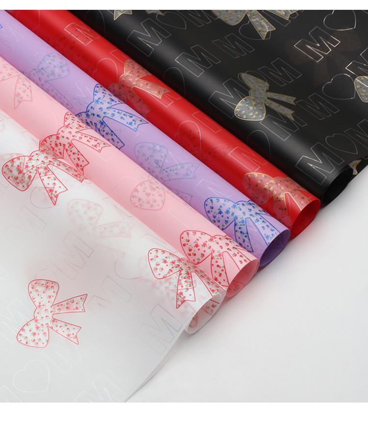 knot floral wrapping papper