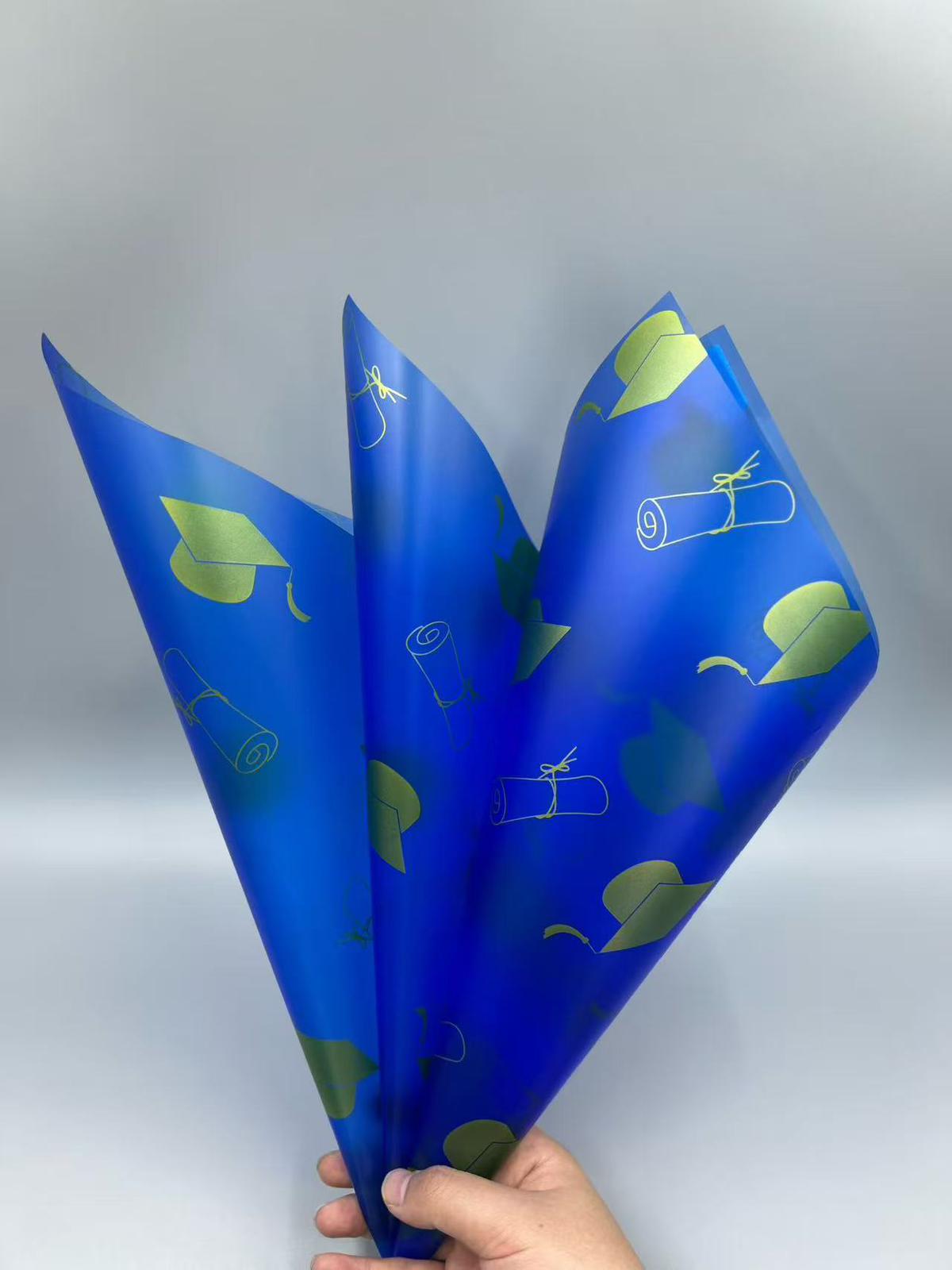 Graduation Bouquet Wrapping Paper
