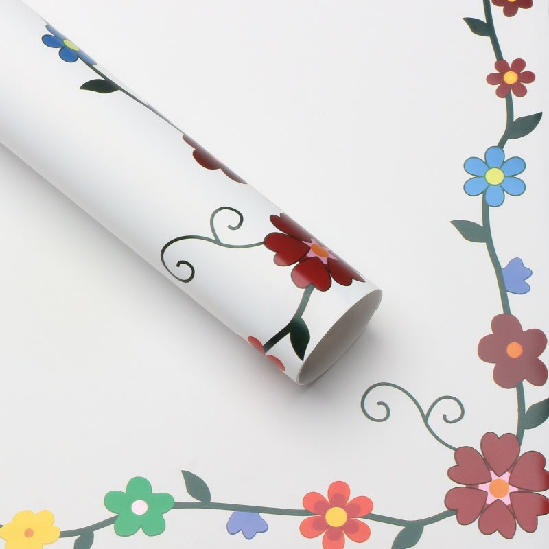 FLOWER COLOR WRAPPING PAPER