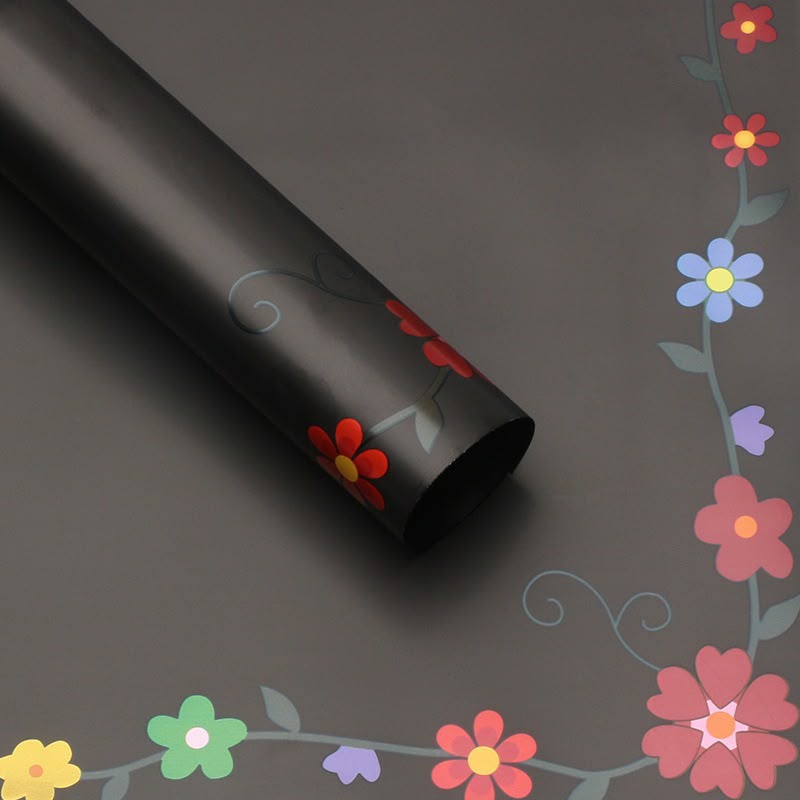 FLOWER COLOR WRAPPING PAPER