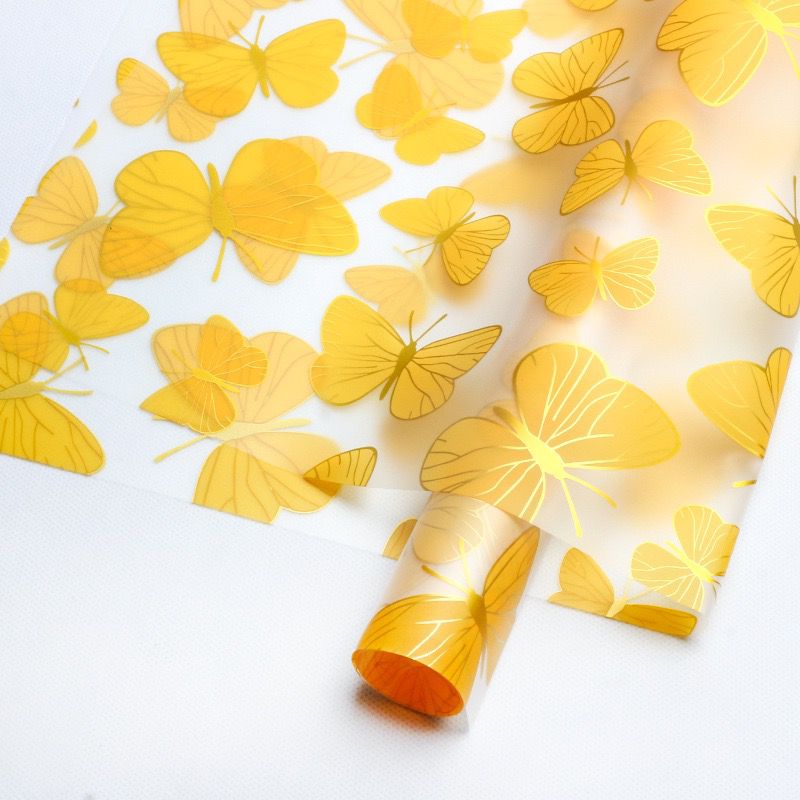 butterfly wrapping paper