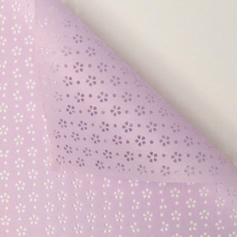 Elegant Floral Hollow Wrapping Paper for Bouquets