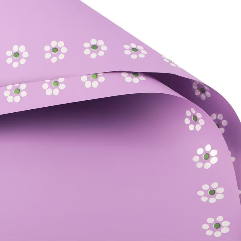 FLOWER BORDER WRAPPING PAPER