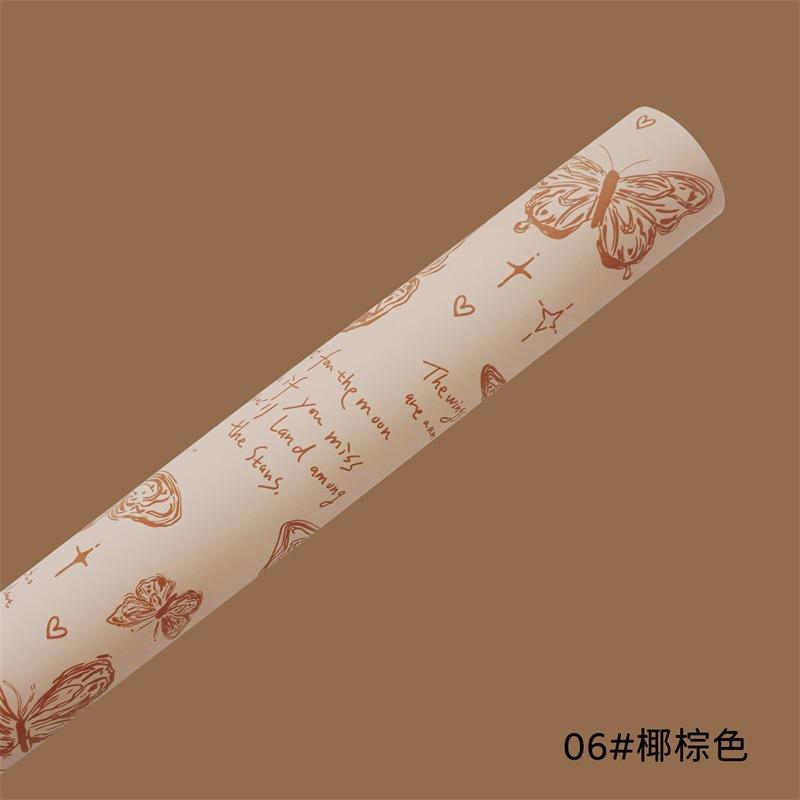 butterfly bouquet wrapping paper