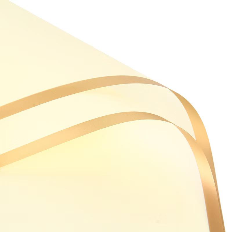 Golden Edge Jelly Flower Wrapping Paper