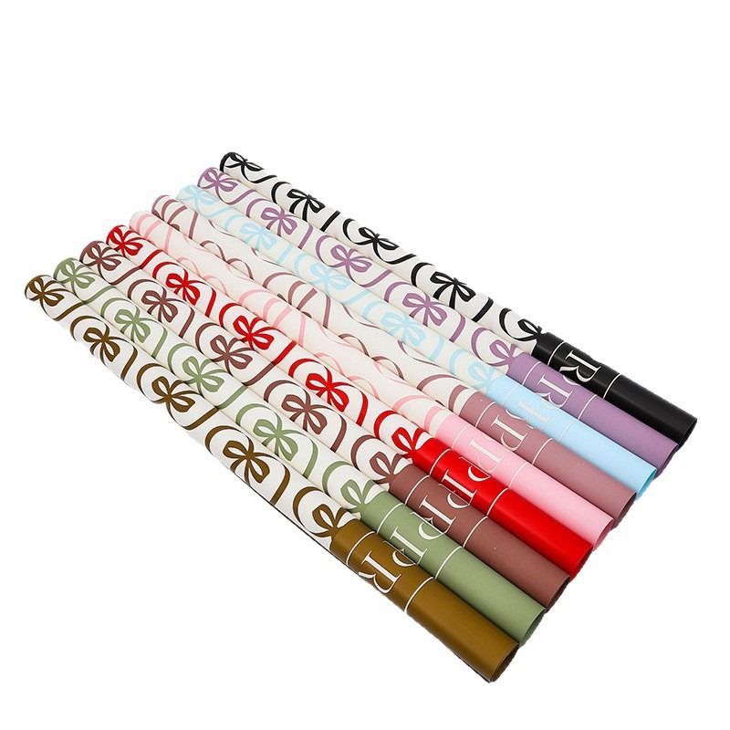 chrome hearts flower wrapping paper