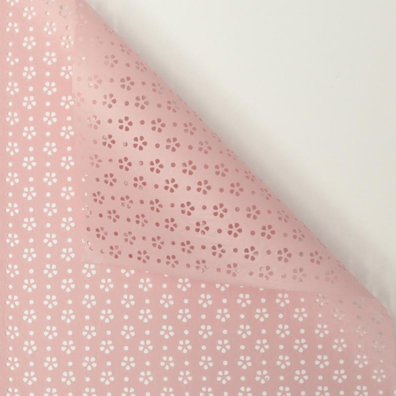 Elegant Floral Hollow Wrapping Paper for Bouquets