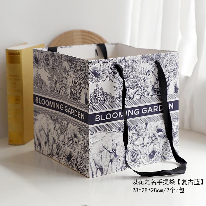 flowers bags with flourshing flowers design