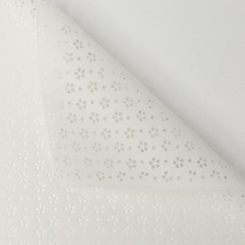 Elegant Floral Hollow Wrapping Paper for Bouquets