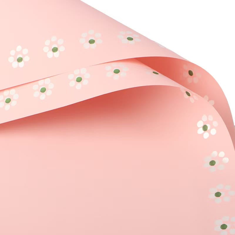 FLOWER BORDER WRAPPING PAPER