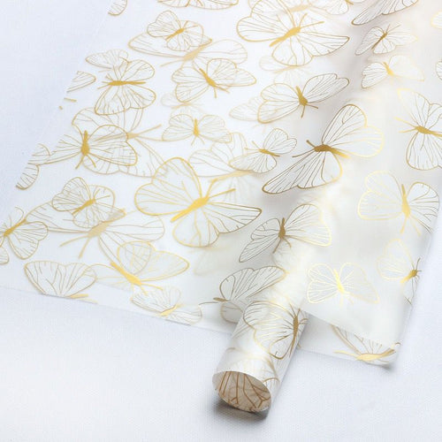 butterfly wrapping paper