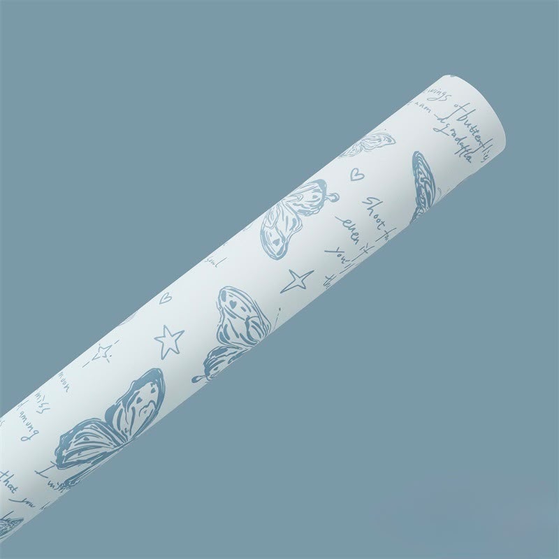 BUTTERFLY DESIGN WRAPPING PAPER