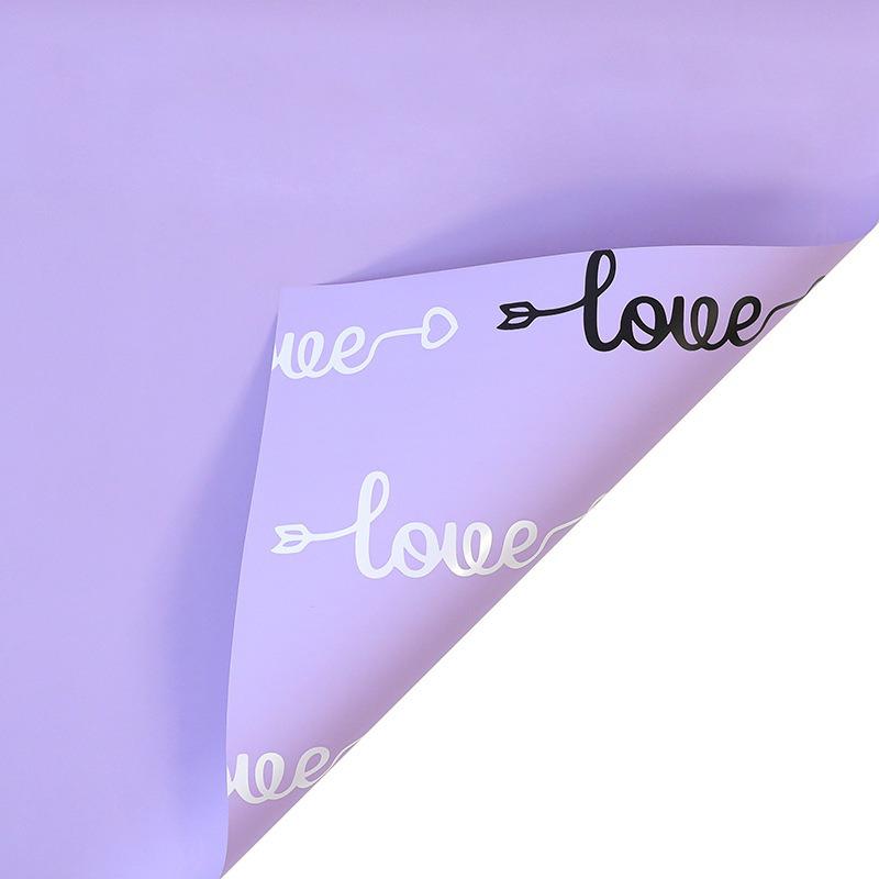 keep loving florist wrapping paper