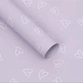 sweethearth bouquet wrapping paper