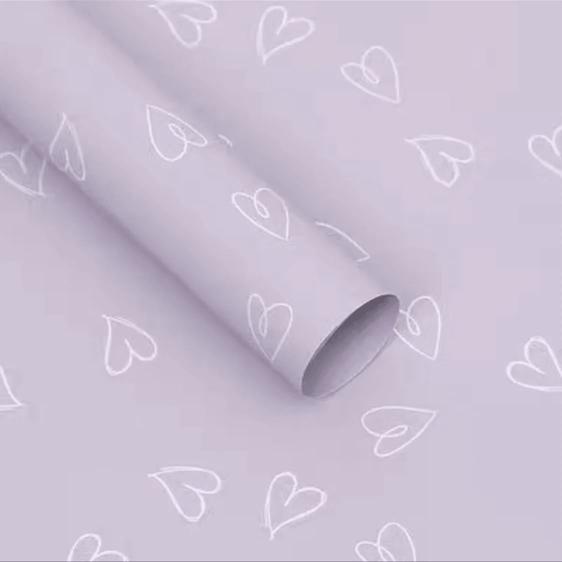 sweethearth bouquet wrapping paper