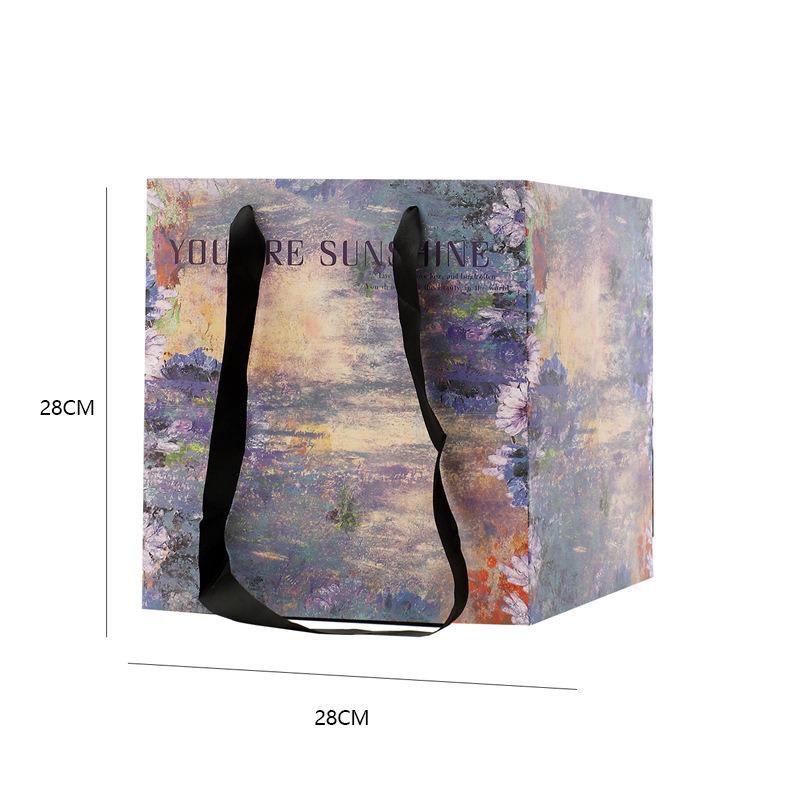 flowers bags with flourshing flowers design