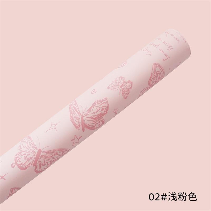 butterfly bouquet wrapping paper