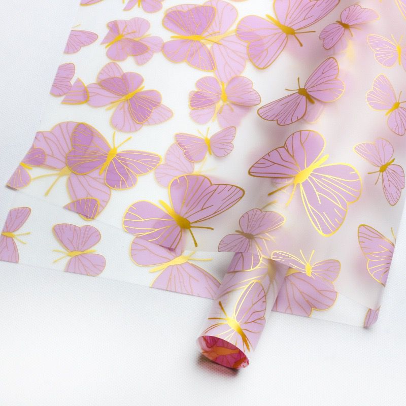 butterfly wrapping paper