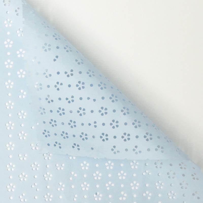 Elegant Floral Hollow Wrapping Paper for Bouquets