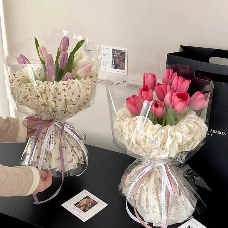 sydney bow tie bouquet paper