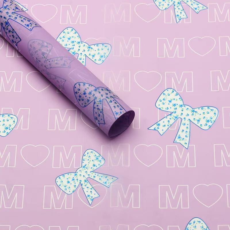 knot floral wrapping papper