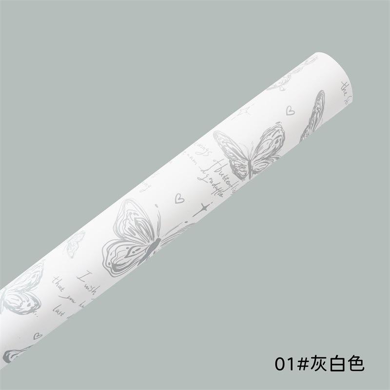 butterfly bouquet wrapping paper