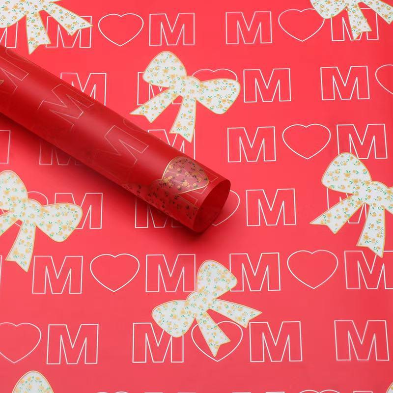knot floral wrapping papper