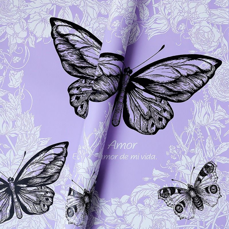butterfly eres el amor de mi vida wrapping paper
