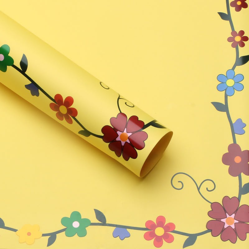 FLOWER COLOR WRAPPING PAPER