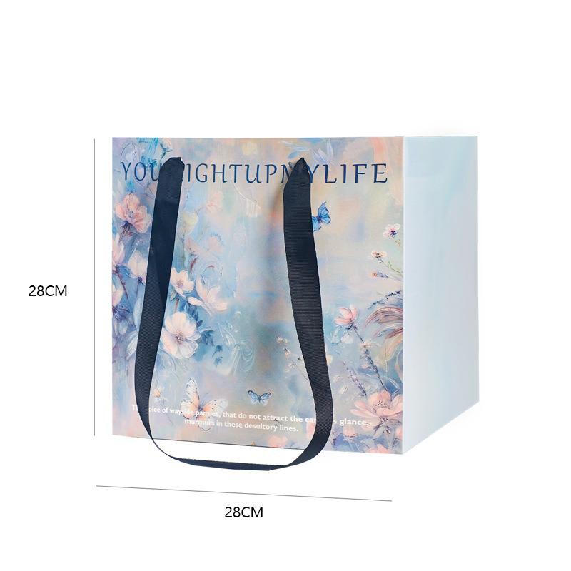 flowers bags with flourshing flowers design