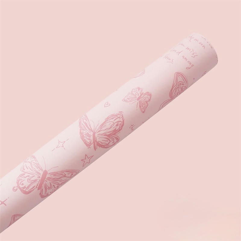 BUTTERFLY DESIGN WRAPPING PAPER