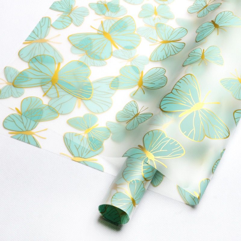 butterfly wrapping paper