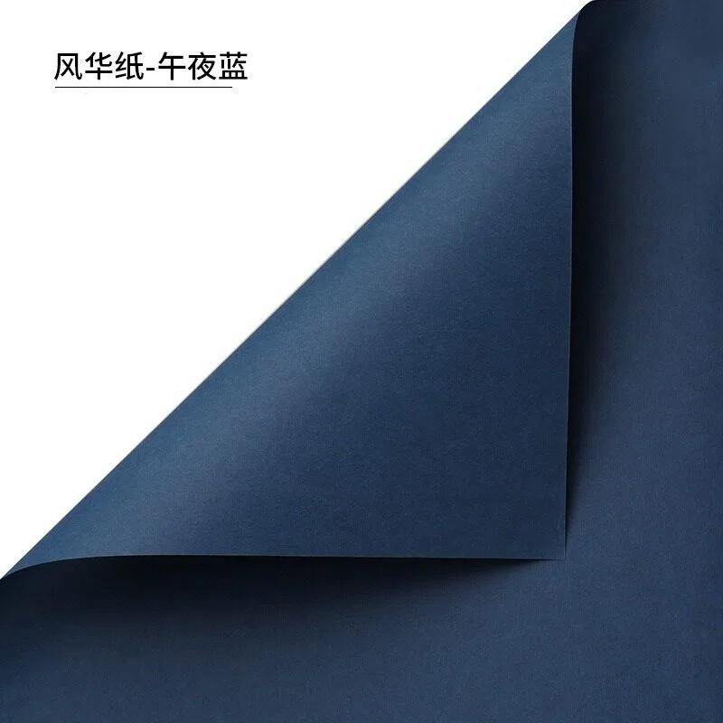 elegant monochrome rose bouquet paper for f;orist