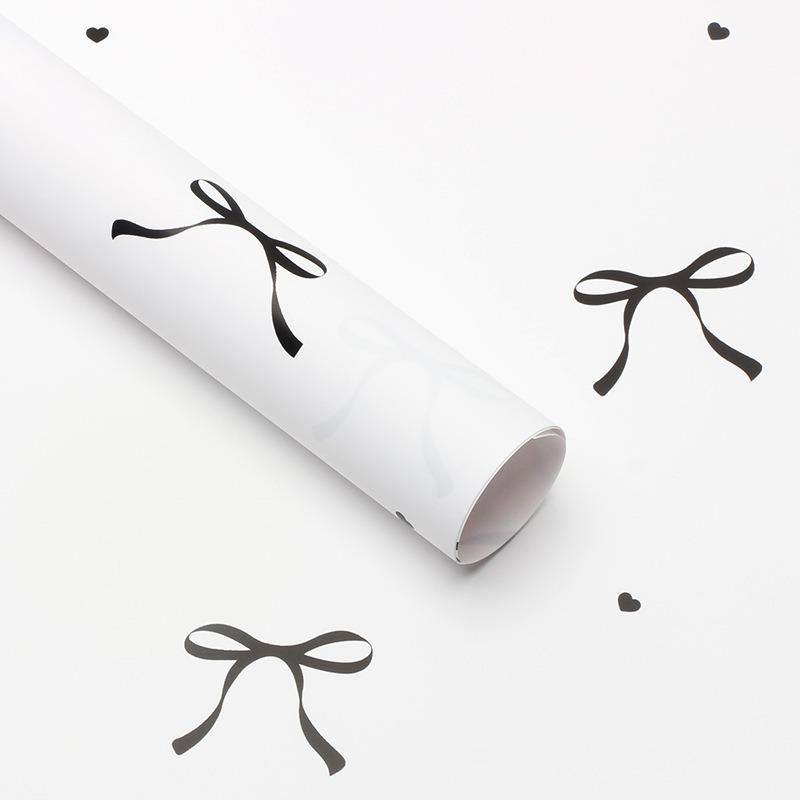 floral wrapping paper hearth knot desingn