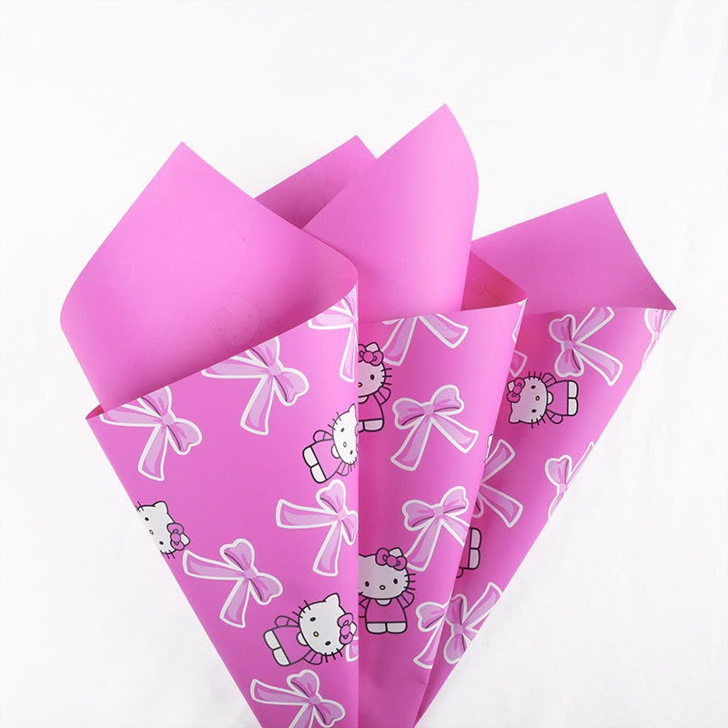Korean Floral Wrapping Paper for Bouquets | Papel Coreano para Envoltura de Ramos y Flores