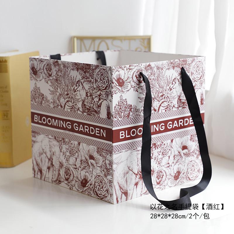 flowers bags with flourshing flowers design
