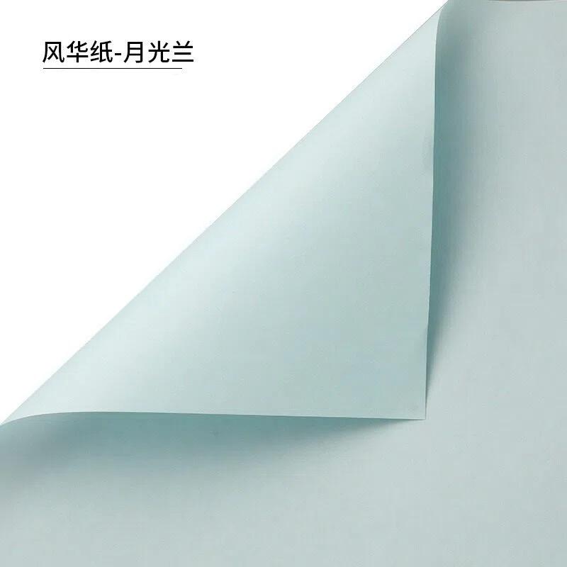 elegant monochrome rose bouquet paper for f;orist